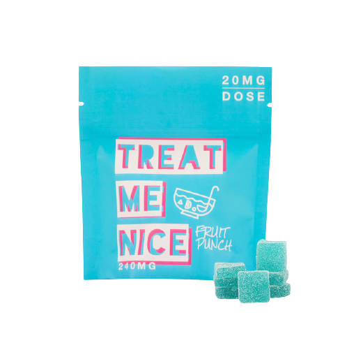 Treat Me Nice – Fruit Punch Gummies (240MG THC)
