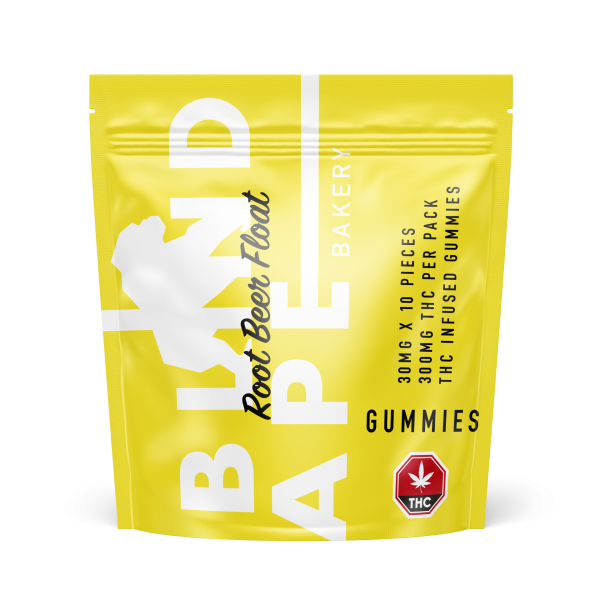 Blind Ape – Root Beer Float Gummies (300MG THC)