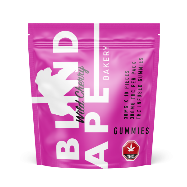 Blind Ape – Wild Cherry Gummies (300MG THC)