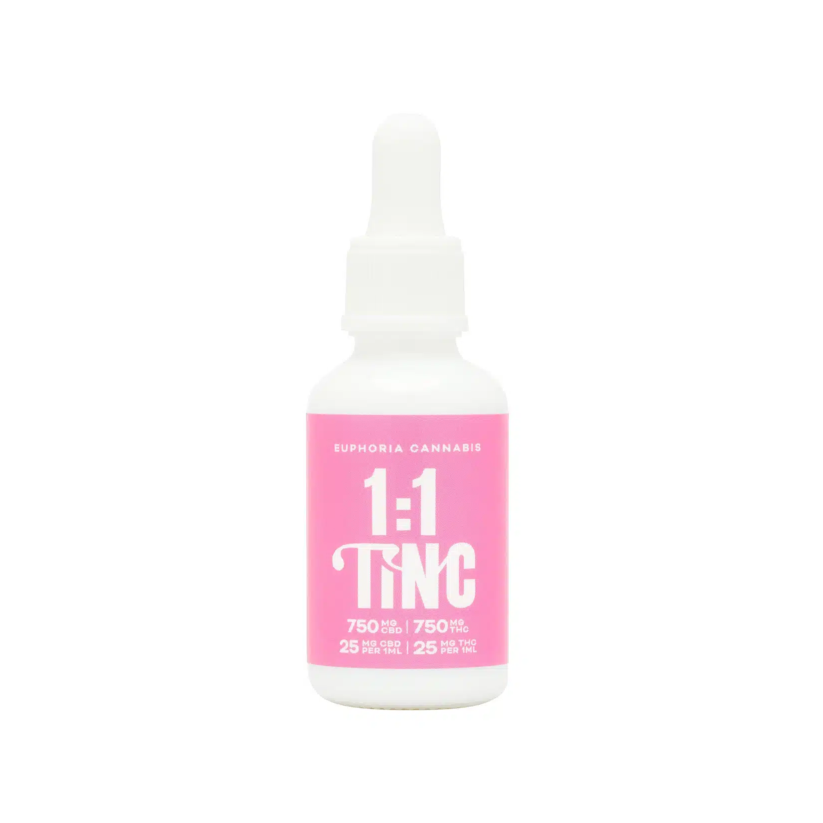 Euphoria Cannabis – 1:1 THC/CBD Tincture 1500MG
