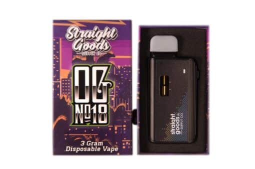 Straight Goods 3 GRAM - Disposable - OG No 18 (Indica)