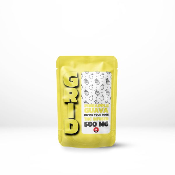 GRID – PINEAPPLE GUAVA 500MG THC GUMMIES