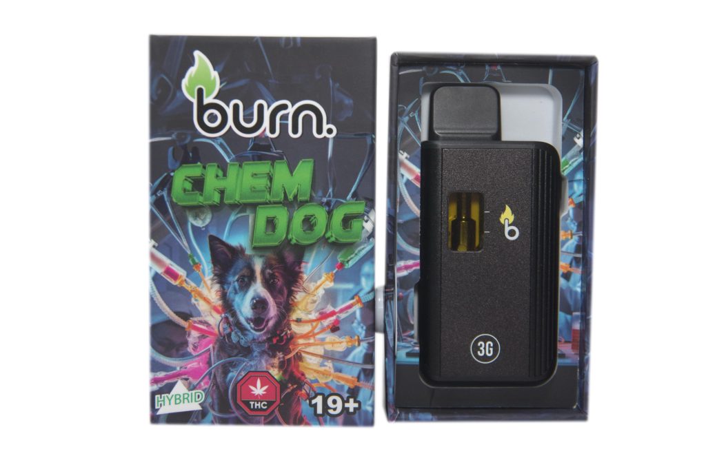 Burn 3 Gram – Disposable - Chem Dog (Hybrid)