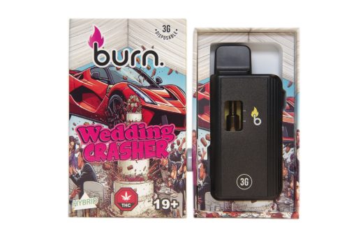 Burn 3 Gram – Disposable – Wedding Crasher (Hybrid)