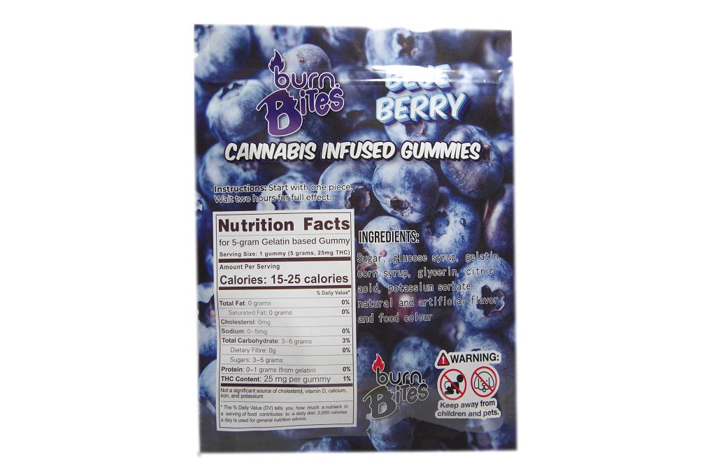 Burn Bites - Blueberry (250MG) - Image 2