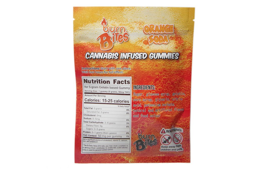 Burn Bites - Orange Soda (250MG) - Image 2
