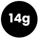 1/2 oz (14g)