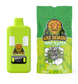 Gas Demon - Kush Mintz x Green Crack Vape 6000mg