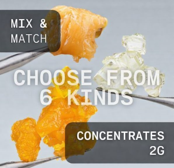 Concentrate Mix and Match – 2 Grams